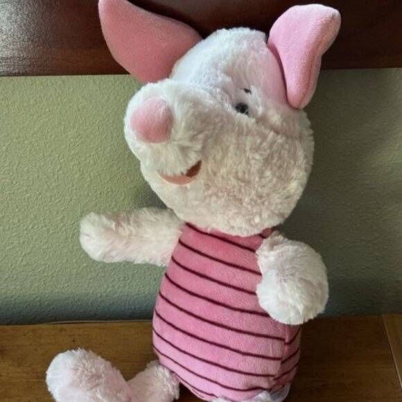 Disney Winnie The Pooh Piglet 12" Plush Toy Walt Disney World w/Tag - Picture 1 of 9